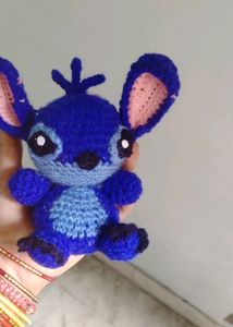 Blue Stitch Crochet Soft Toy