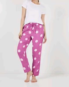 XXL Symbol White Tshirt With Pink Insense Pyjama