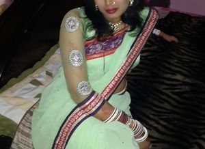 Elegant Green Saree