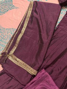 Libas Elegant Purple Anarkali Suit