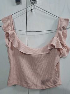 Ruffled Crop Top