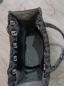 Patterned Tote Handbag