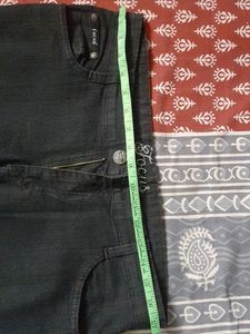 charcoal black stracheble jeans ...its a fitted je