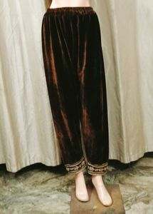 Elegant Velvet Kurta Set