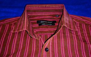 Striped Maroon Shirt