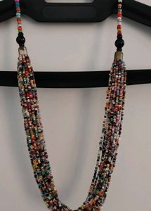 Boho Chic Wooden Beaded Necklace + 1 Free