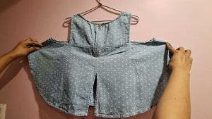 Westside Nuon Cold Shoulder Top