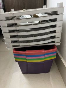5 Compartment Plastic Drawer