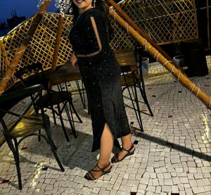 Black Designer One Piece