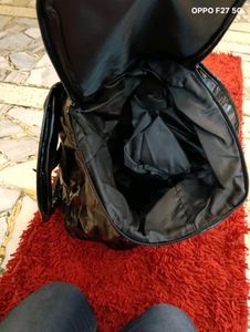 Black Waterproof Duffel Bag
