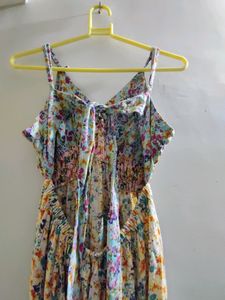Backless Cotton Beach Dress For Women