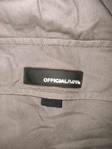 boohooMAN Charcoal Grey Cargo Jogger – Men’s