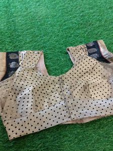 Polka Dot Blouse Black