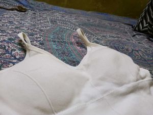 Comfy White Bralette Top