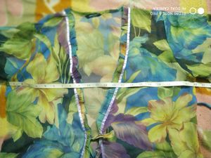 Plus Size Georgette Long Shrug