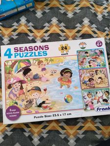 4 seasons Puzzle 24pcs(No Return)