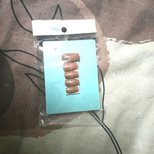 Press On Nails - Brown