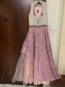 Backless Can-can Ethnic Gown On Sale !