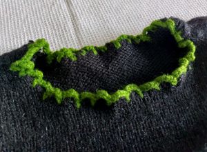 Vintage Aesthetic Embroidered Preloved Sweater