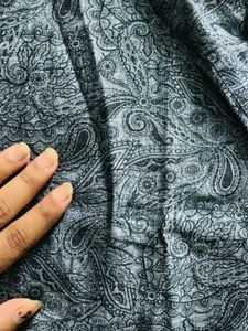 Paisley Print Denim Shirt