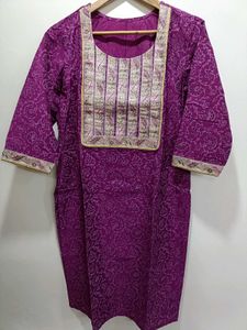 Purple Kurti