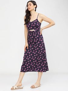Floral Print Summer Dress