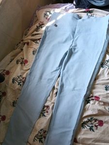 Stylish Light Blue Pants