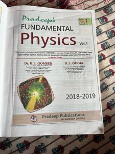 Pradeep’s Fundamental Physics – Vol. I (Class XI)