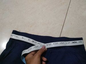 Cute Blue Casual Pants