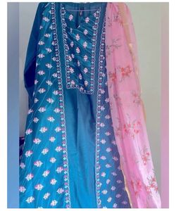 Ziya Branded Suit With Matching Dupatta