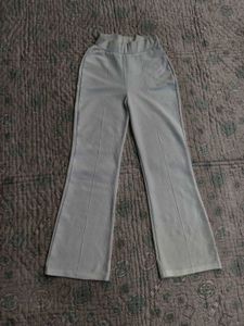 Flared High-Waisted Pants