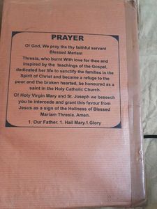 Holy Family Convent School Notebook