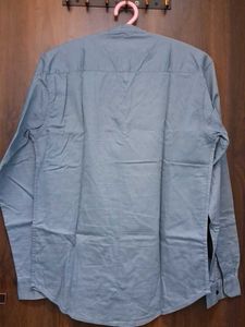 Diesel Grandad Collar Shirt - Light Blue