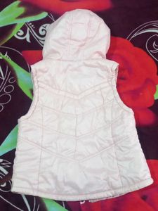 Light Pink Cutsleeve Jacket