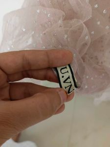 FAIRY SHIMMERY RUFFLE MESH DRESS