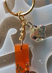 Coustomarized Alphabet Keychain