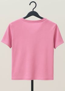 Pink V-Neck T-Shirt