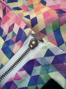 Colorful Geometric Dress
