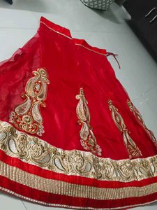 Red Lehenga set