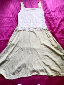 Crochet Detail Dress