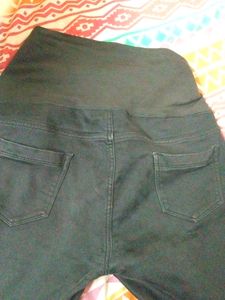 🖤 Jet Black Derma Denim Pants/ Premium Jeans