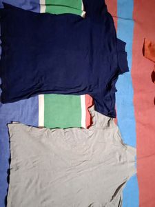 2 Cotton Polo T-Shirts For Kids 10-12yrs