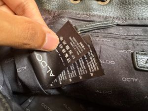 Aldo Original leather backpack unisex