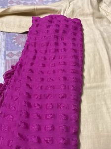 Beautiful Pink Thread Work Kurta Set