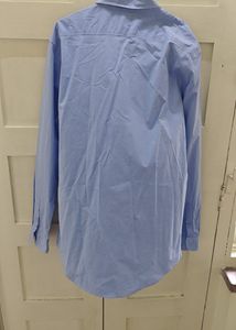 Light Blue Long Sleeve Zara Slim Fit Shirt