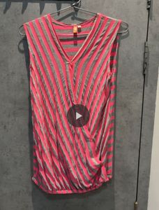 Striped Sleeveless Top