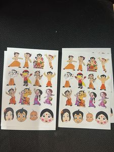 Chota Bheem Sticker Sheets