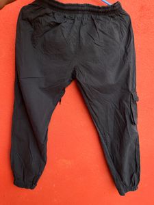 Grey Cargo Joggers