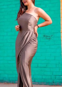 Elegant One-Shoulder Dress