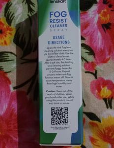 Aqualens Fog Resist Cleaner Spray 💚💎